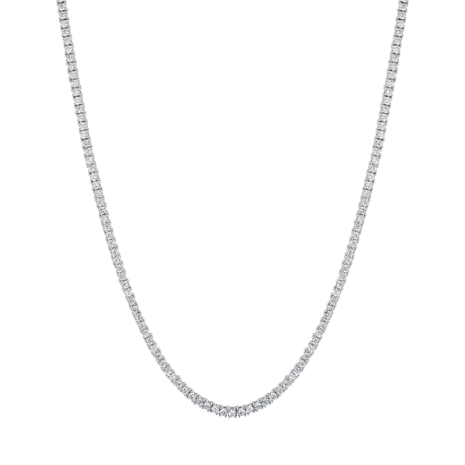 Tennis Necklaces | Cubic Zirconia | Round