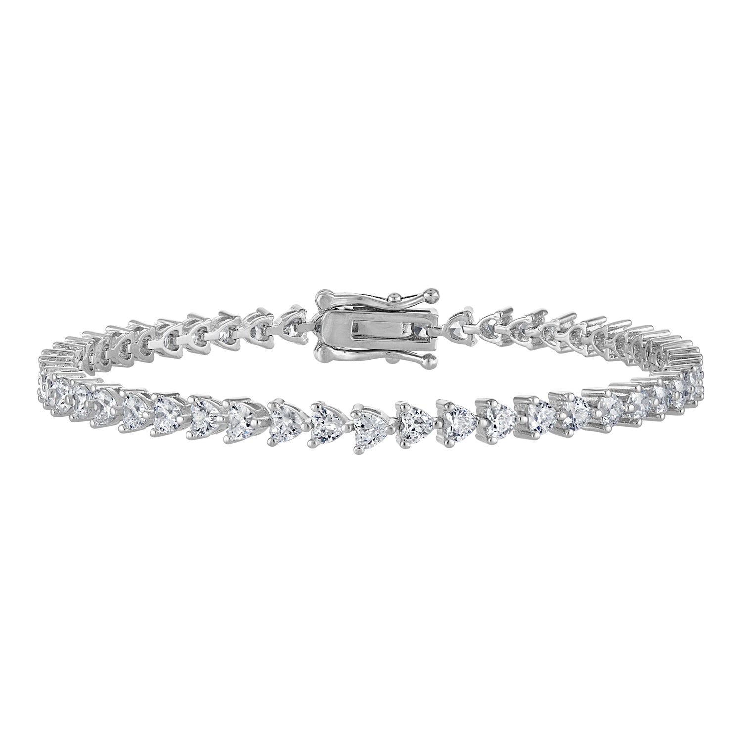 Tennis Bracelets | Cubic Zirconia | Heart