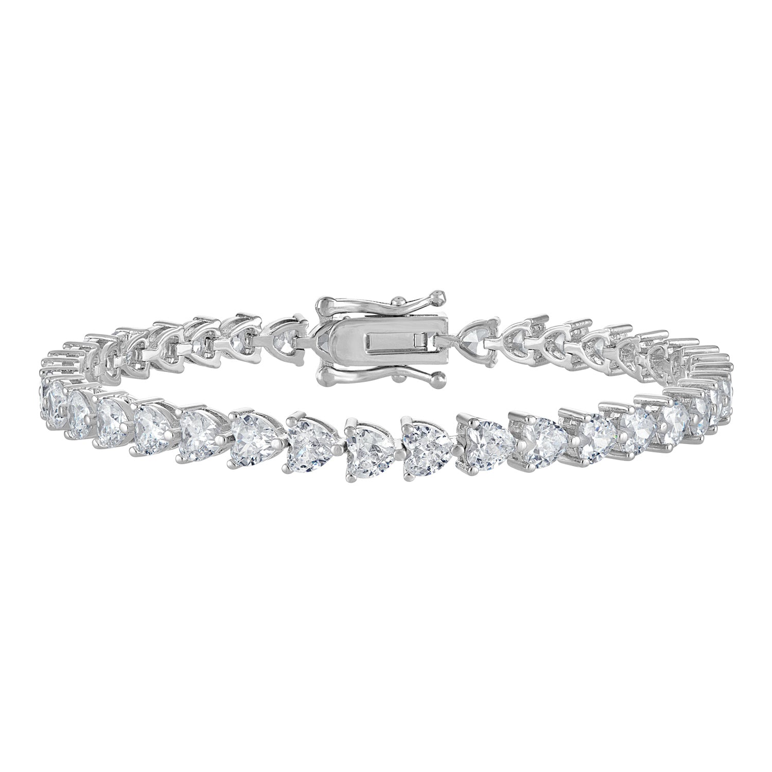 Tennis Bracelets | Cubic Zirconia | Heart