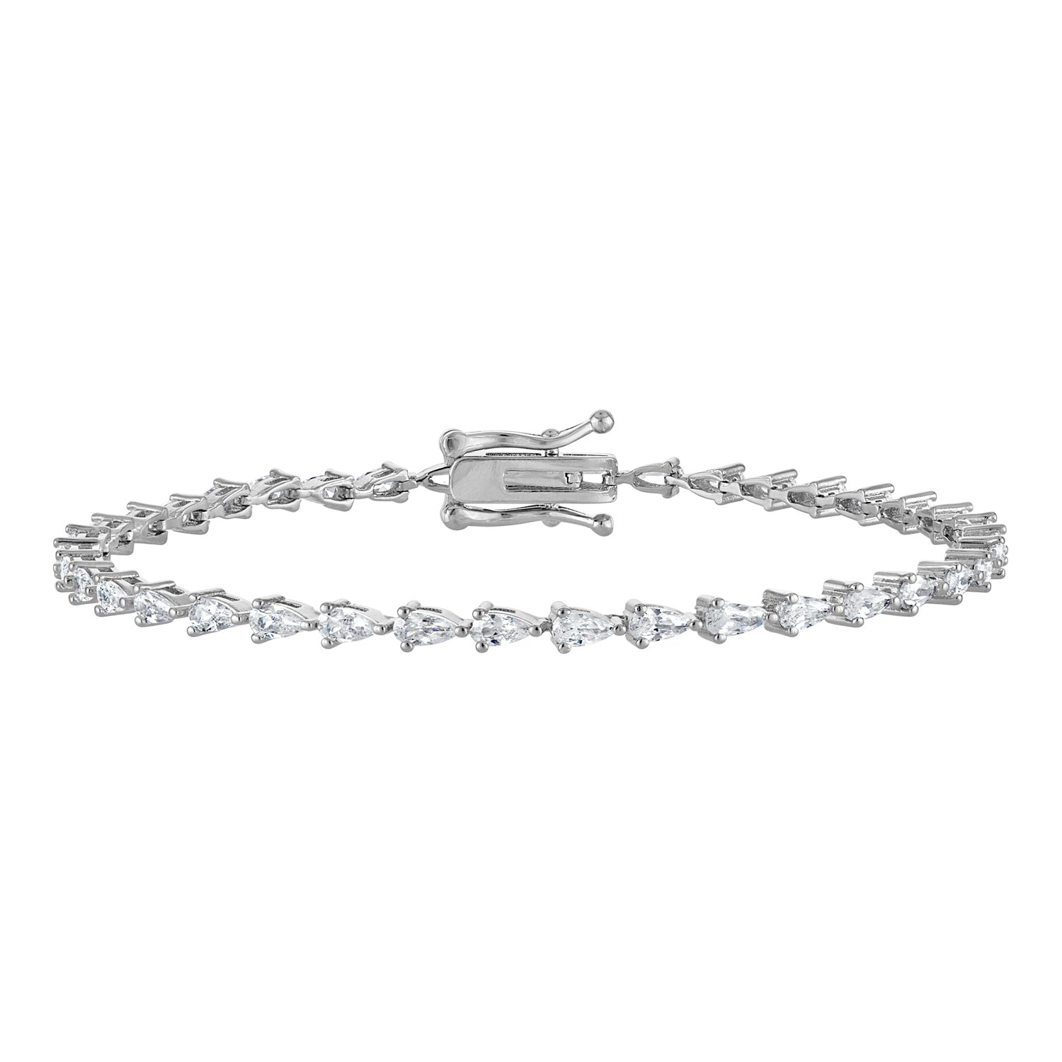Tennis Bracelets | Cubic Zirconia | Pear
