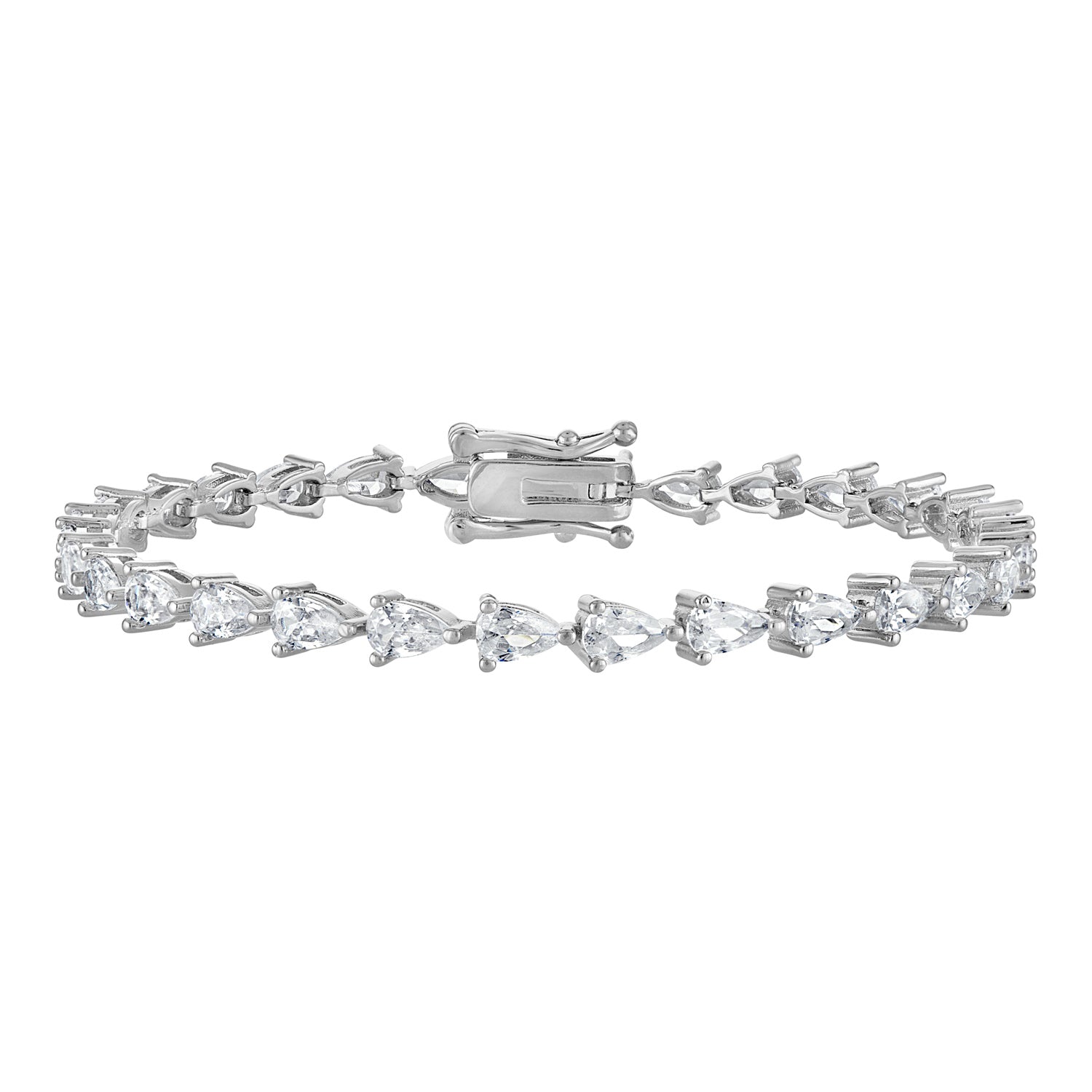 Tennis Bracelets | Cubic Zirconia | Pear
