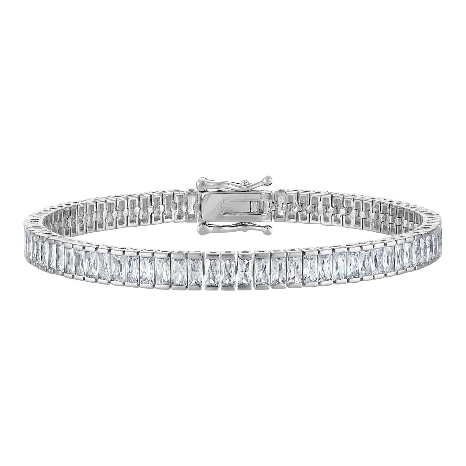 Tennis Bracelets | Cubic Zirconia | Inlay - Emerald