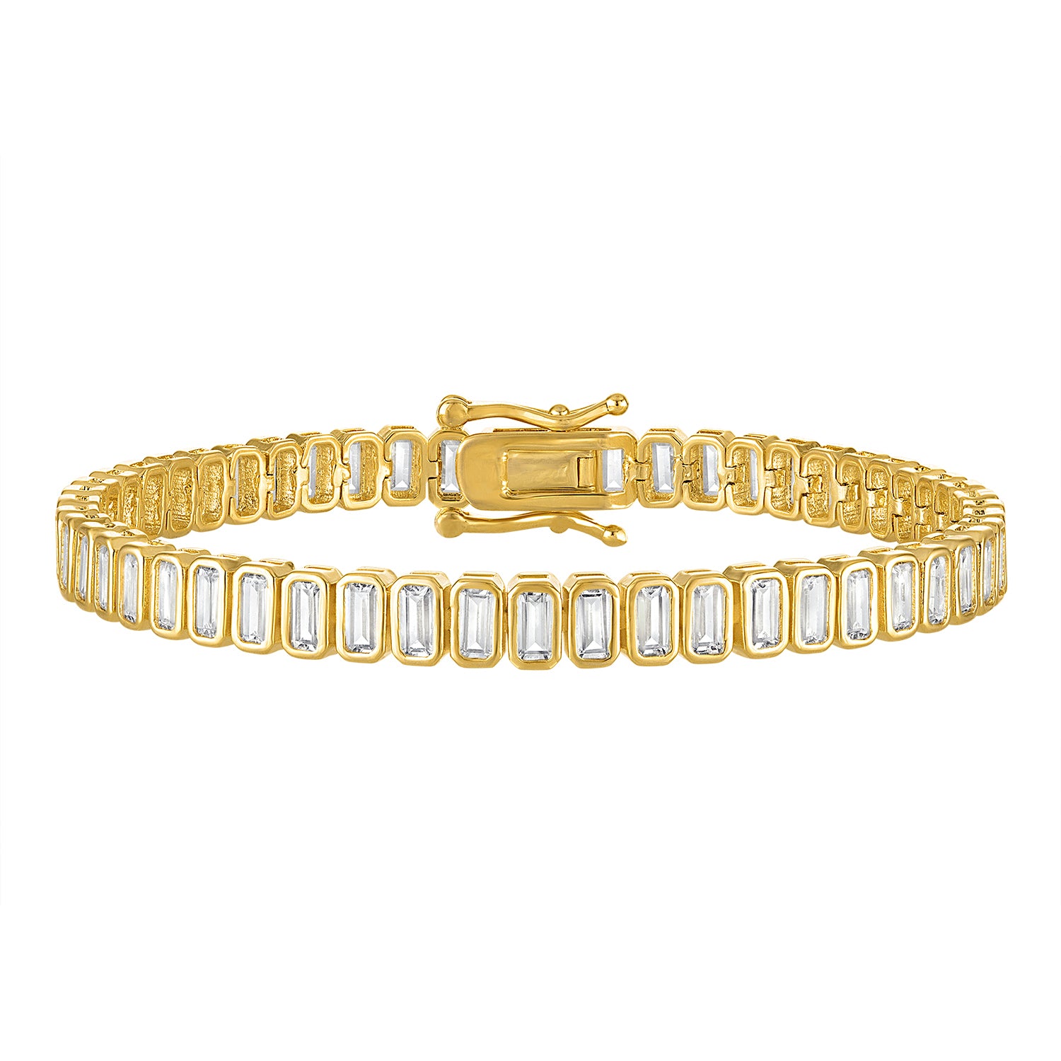 Tennis Bracelets | Cubic Zirconia | Bezet-set Emerald