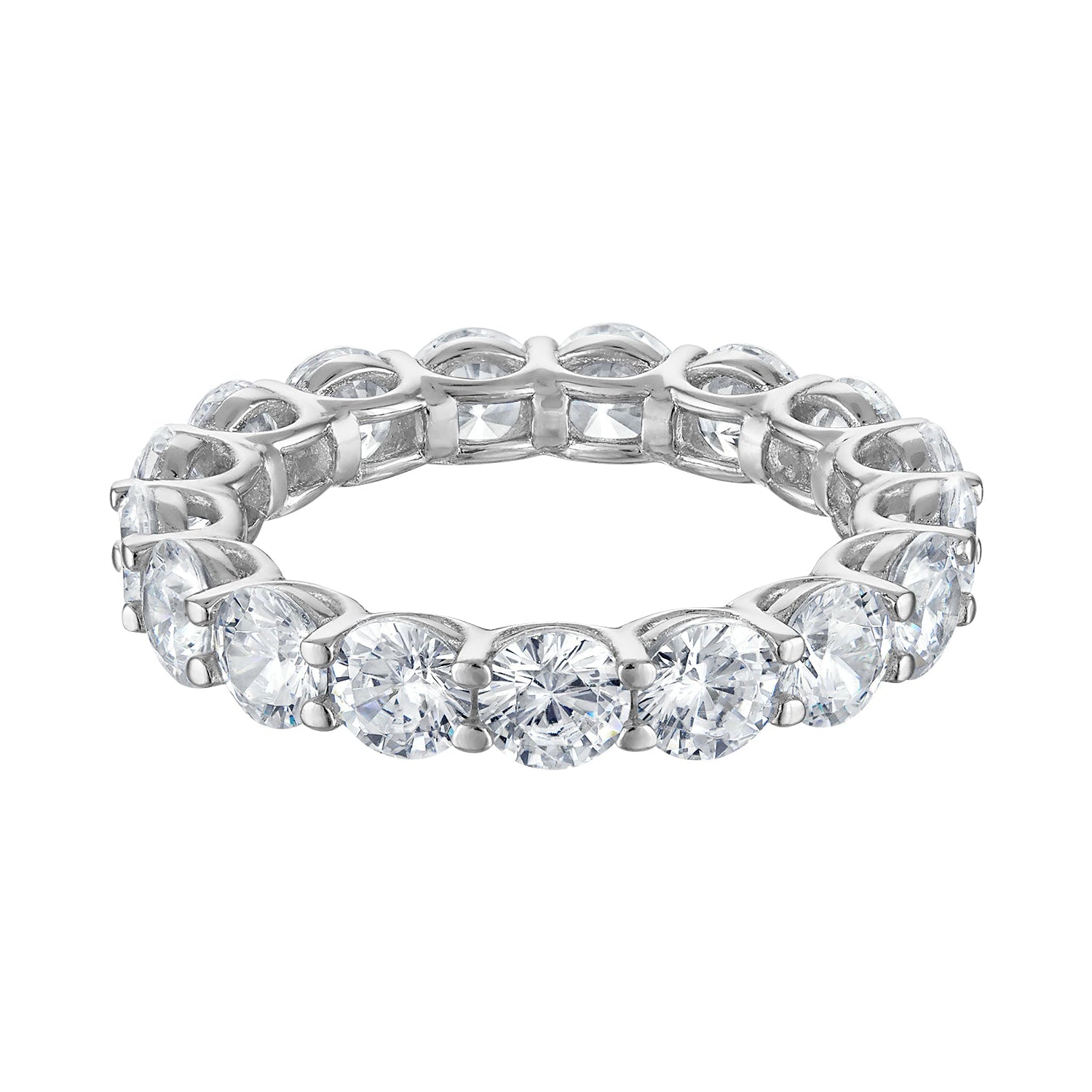 Rings | Lab-Grown Diamond | Round Eternity Band
