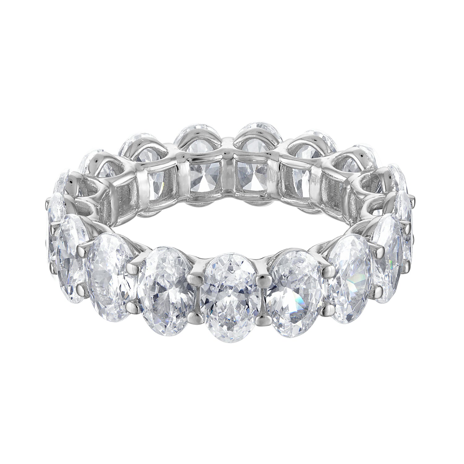 Rings | Lab-Grown Diamond | Oval Eternity Band